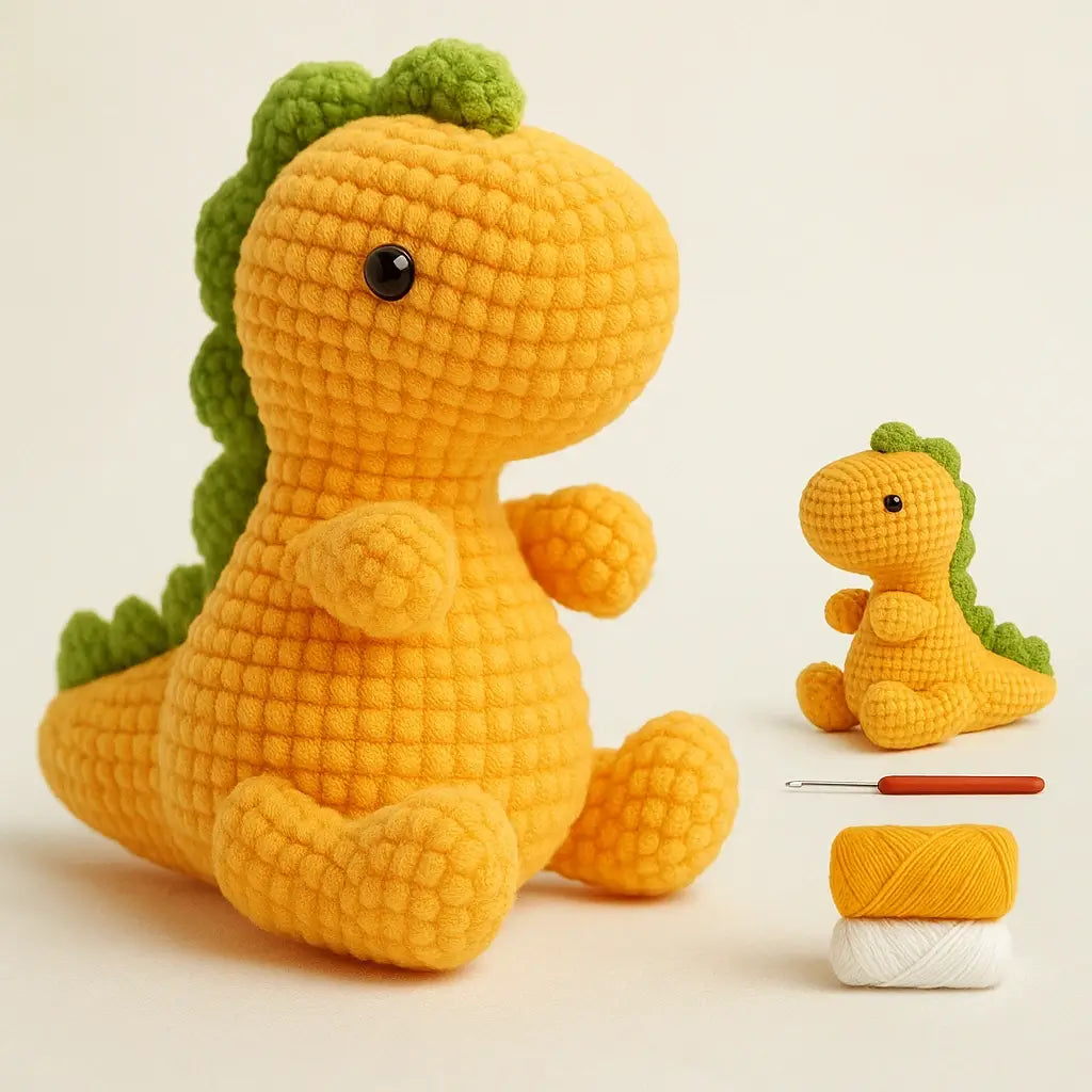 Kit Crochet Débutant - Dinosaure