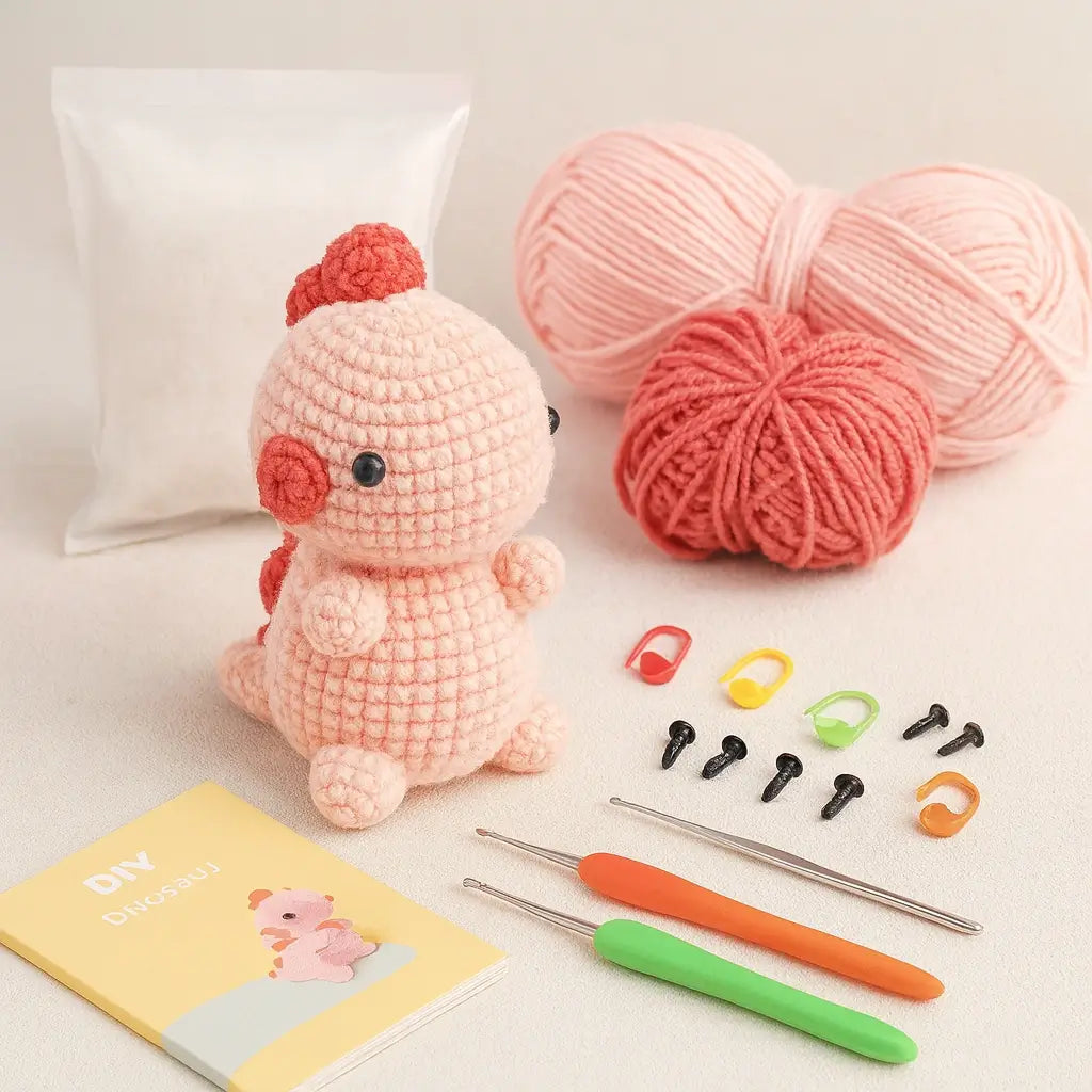 Kit Crochet Débutant - Dinosaure