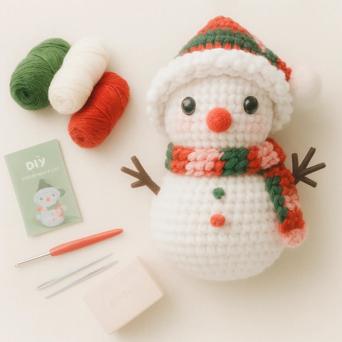Kit Crochet - Bonhomme de neige