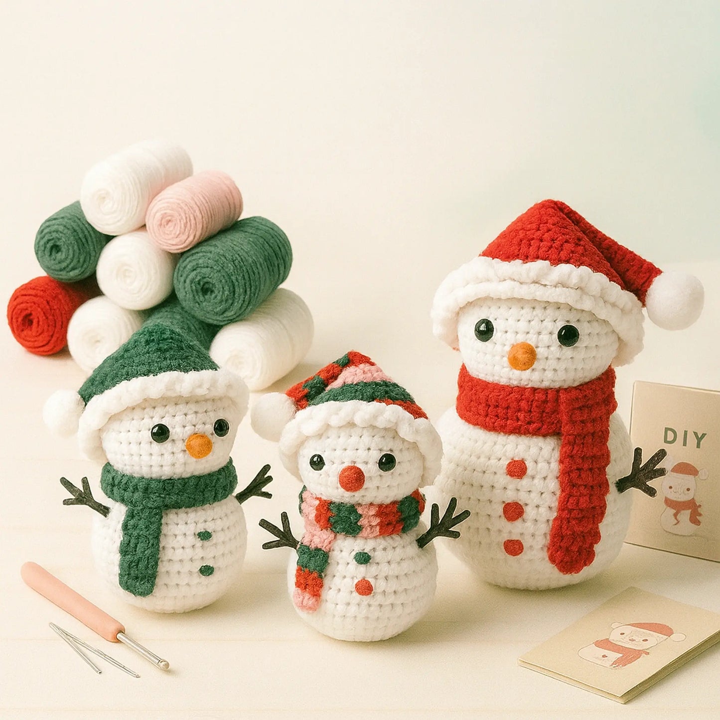 Kit Crochet - Bonhomme de neige