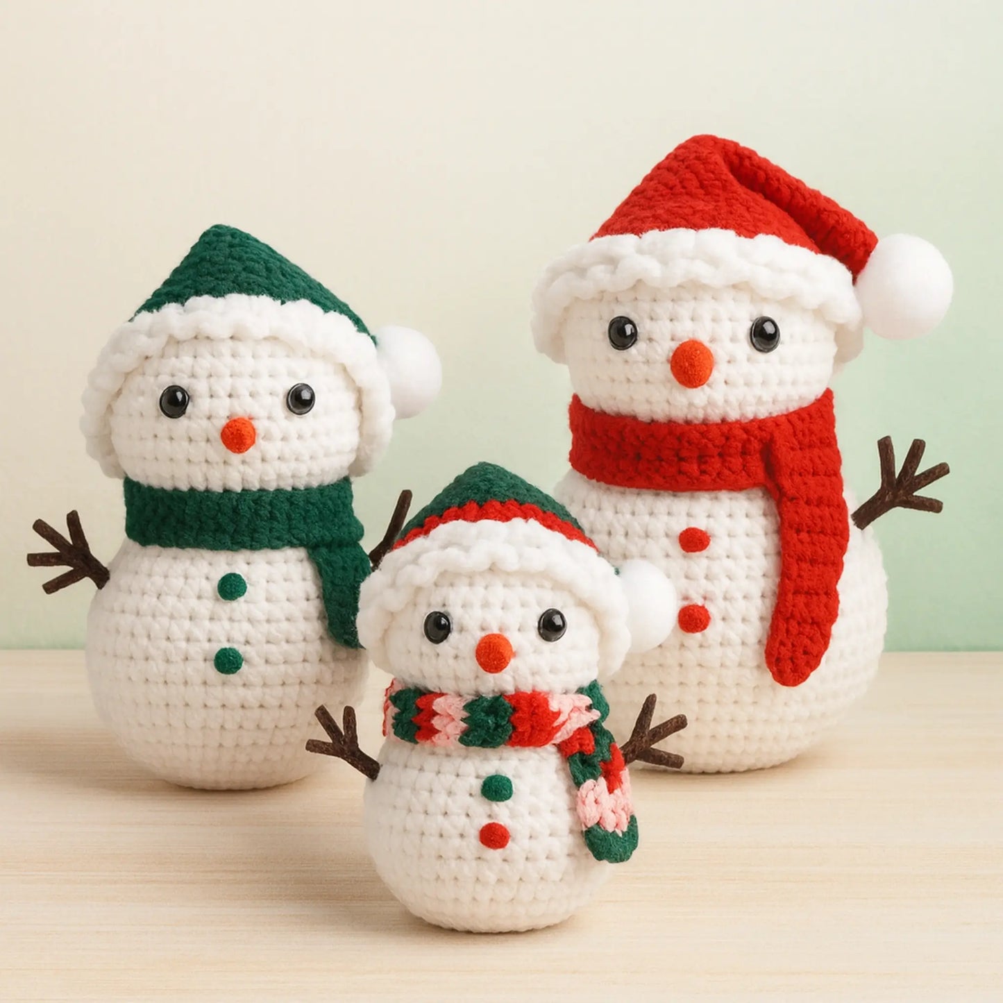 Kit Crochet - Bonhomme de neige