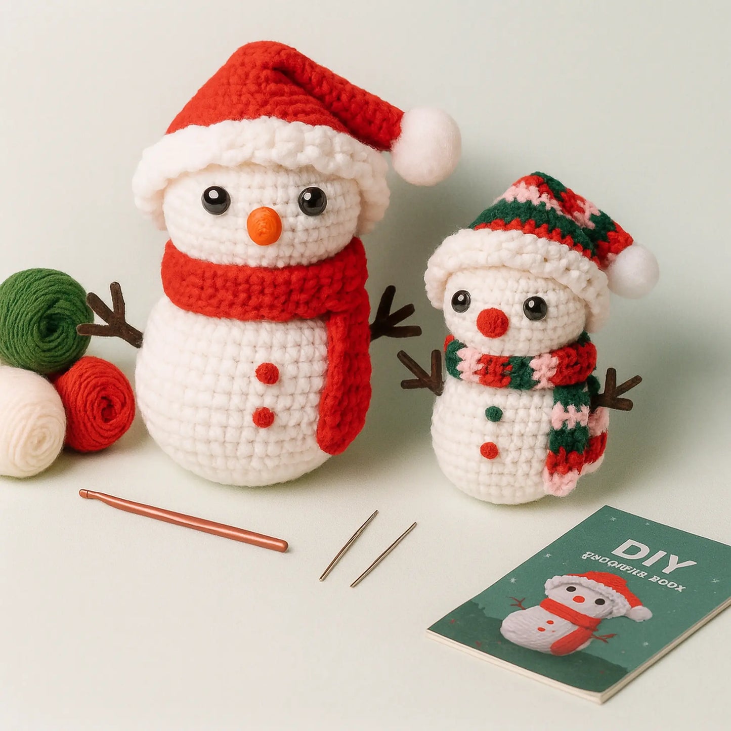 Kit Crochet - Bonhomme de neige