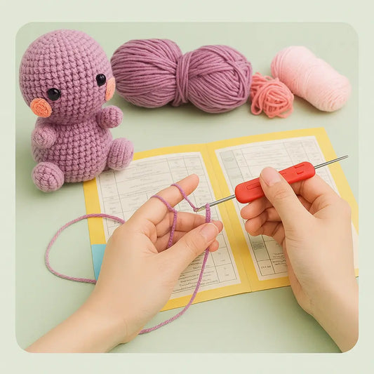 Kit Crochet Débutant - Dinosaure